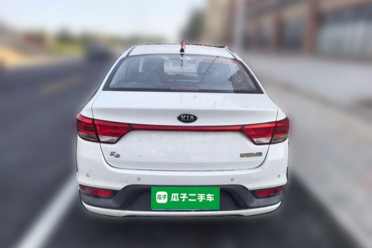 Used Kia K2 2017 Sedan 1.4L Manual Transmission GLS Rear