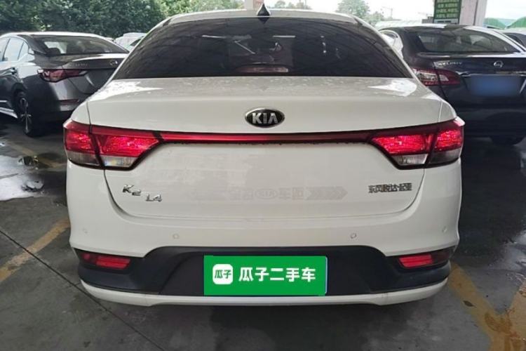 Used Kia K2 2017 Sedan 1.4L Manual Transmission GLS Rear