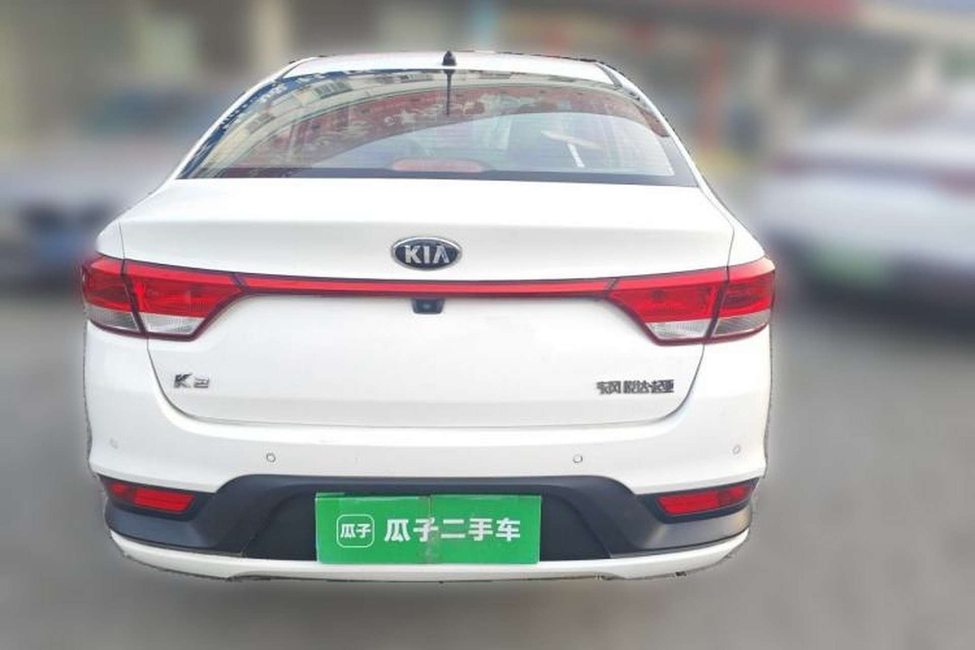 Used Kia K2 2017 Sedan 1.4L Automatic GLS Rear