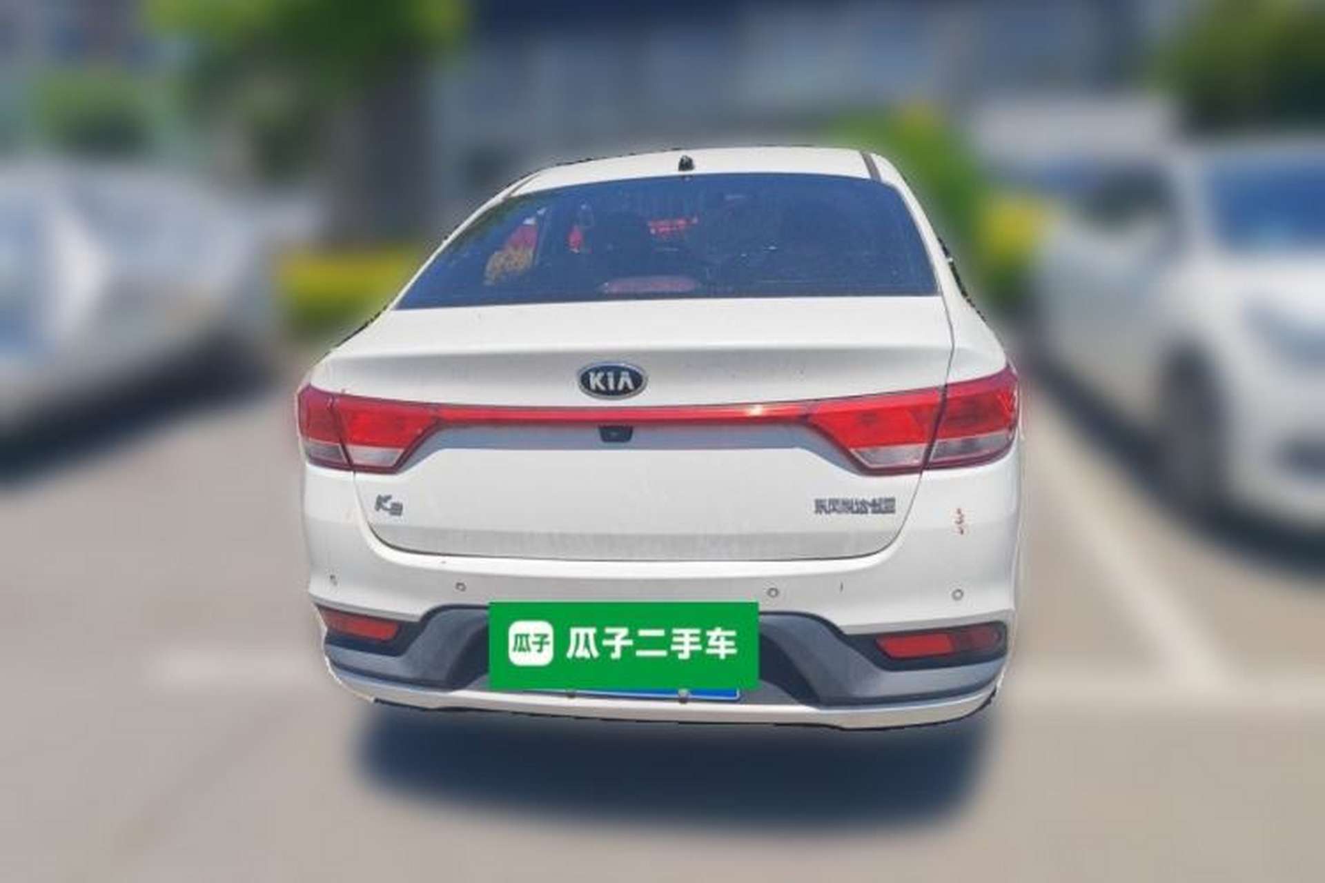 Used Kia K2 2017 Sedan 1.4L Automatic Transmission 15th Anniversary Special Edition GLS Rear