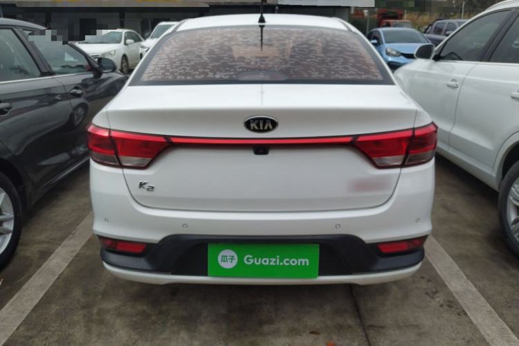 Used Kia K2 2017 Sedan 1.4L Automatic GLS Rear