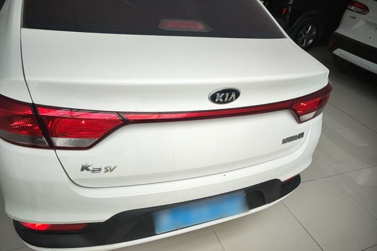 Used Kia K2 2017 Sedan 1.4L Automatic GLS Rear