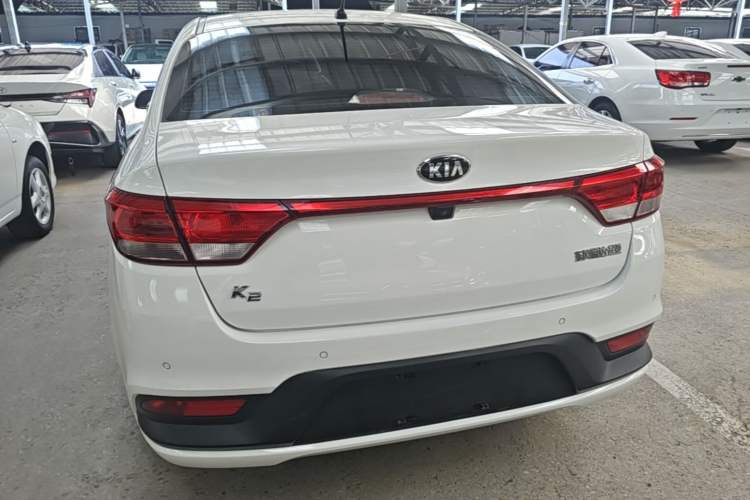 Used Kia K2 2017 Sedan 1.4L Automatic Transmission 15th Anniversary Special Edition GLS Rear