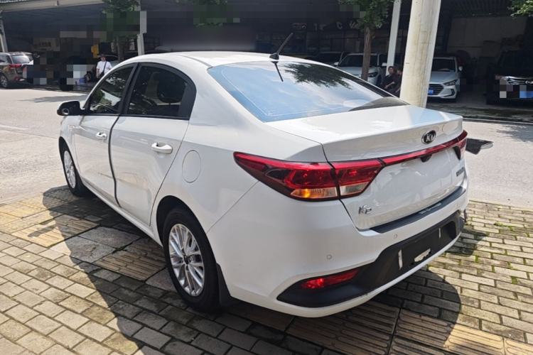 Used Kia K2 2017 Sedan 1.4L Automatic GLS Rear Left 45 Deg