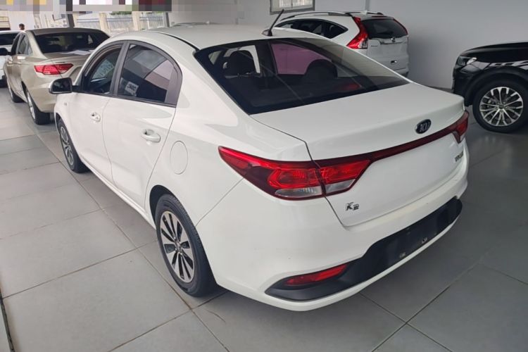 Used Kia K2 2017 Sedan 1.4L Automatic GLS Rear Left 45 Deg