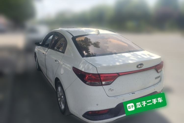 Used Kia K2 2017 Sedan 1.4L Manual Transmission GLS Rear Left 45 Deg