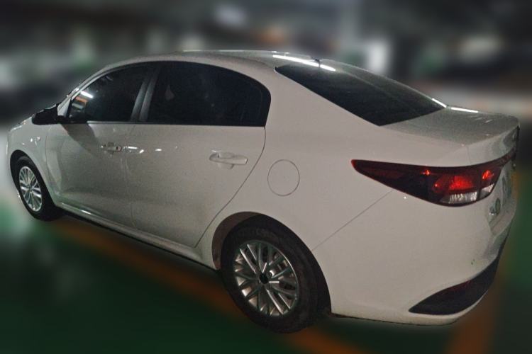 Used Kia K2 2017 Sedan 1.4L Manual Transmission GLS Rear Left 45 Deg