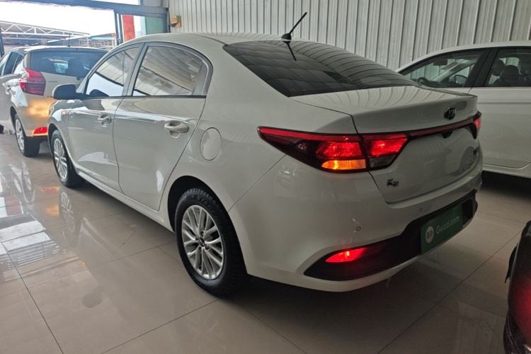 Used Kia K2 2017 Sedan 1.4L Automatic GLS Rear Left 45 Deg