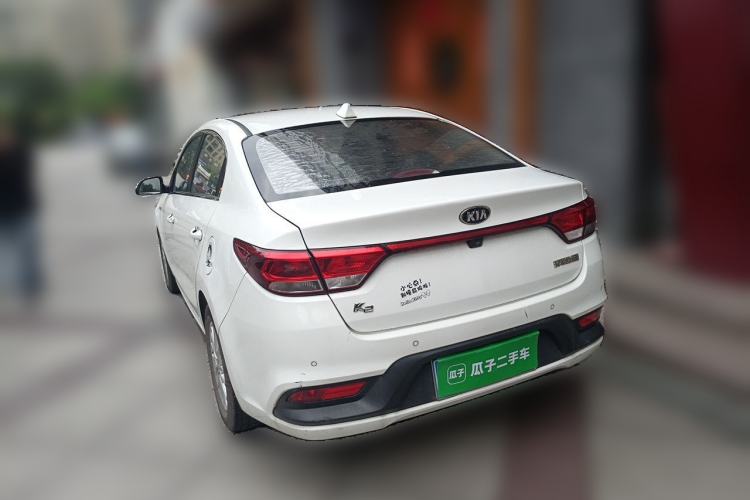 Used Kia K2 2017 Sedan 1.4L Automatic GLS Rear Left 45 Deg