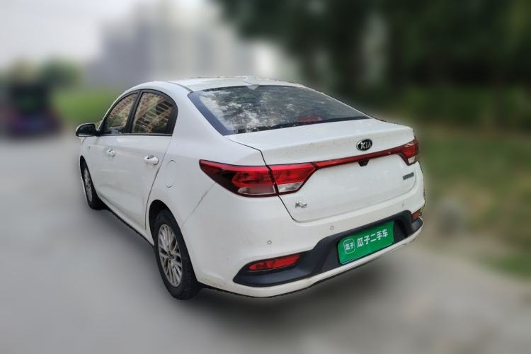Used Kia K2 2017 Sedan 1.4L Automatic GLS Rear Left 45 Deg