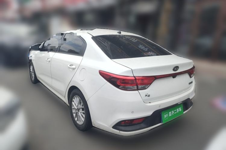 Used Kia K2 2017 Sedan 1.4L Automatic GLS Rear Left 45 Deg