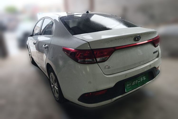 Used Kia K2 2017 Sedan 1.4L Automatic GLS Rear Left 45 Deg