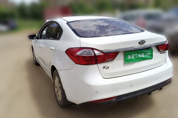 Used Kia K2 2017 Sedan 1.4L Manual Transmission GLS Rear Left 45 Deg