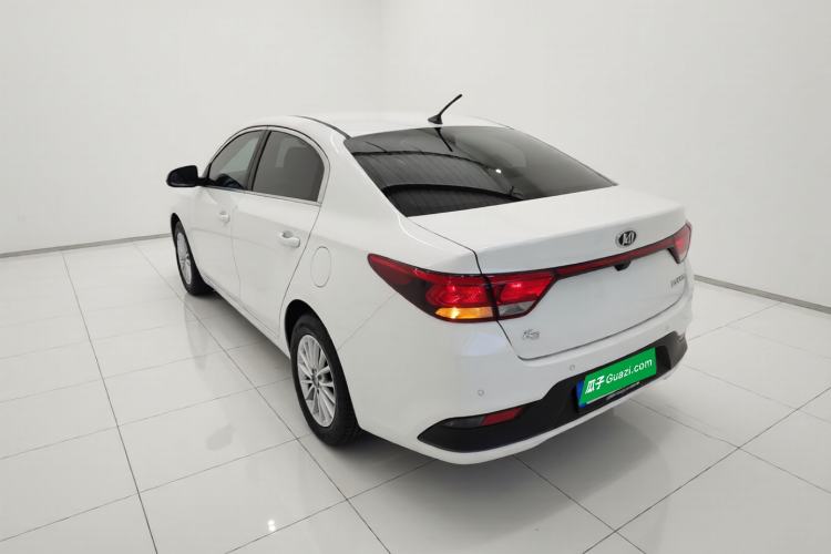 Used Kia K2 2017 Sedan 1.4L Automatic Transmission 15th Anniversary Special Edition GLS Rear Left 45 Deg