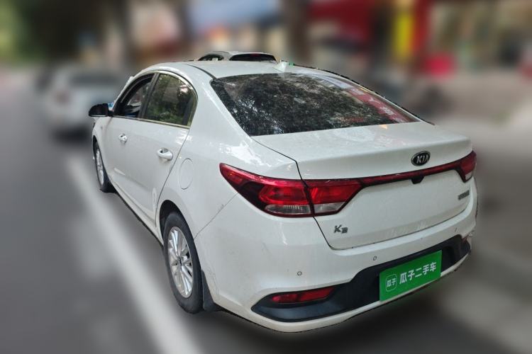 Used Kia K2 2017 Sedan 1.4L Automatic GLS Rear Left 45 Deg