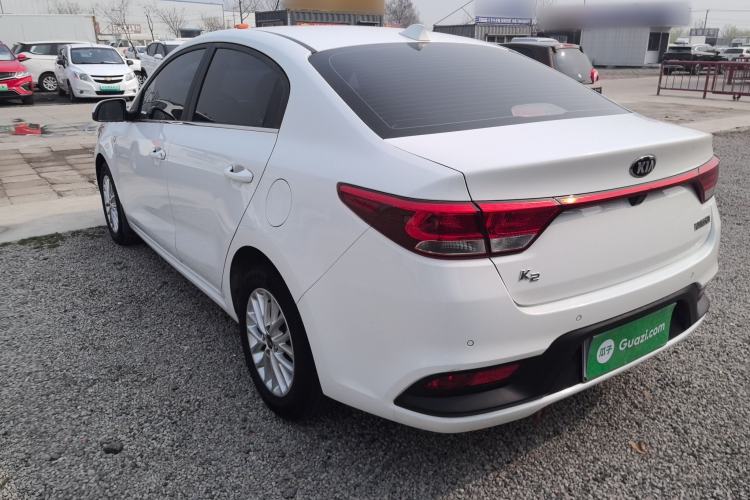 Used Kia K2 2017 Sedan 1.4L Automatic GLS Rear Left 45 Deg