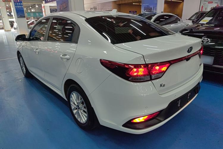 Used Kia K2 2017 Sedan 1.4L Automatic GLS Rear Left 45 Deg