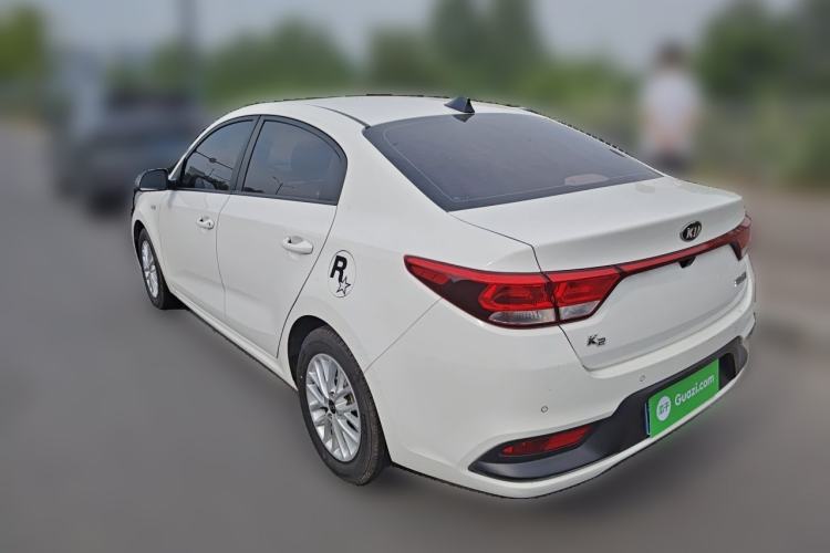 Used Kia K2 2017 Sedan 1.4L Automatic GLS Rear Left 45 Deg