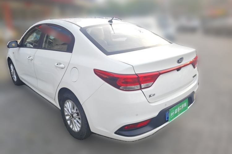 Used Kia K2 2017 Sedan 1.4L Automatic GLS Rear Left 45 Deg