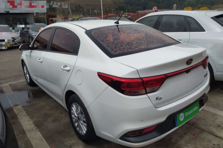 Used Kia K2 2017 Sedan 1.4L Automatic GLS Rear Left 45 Deg