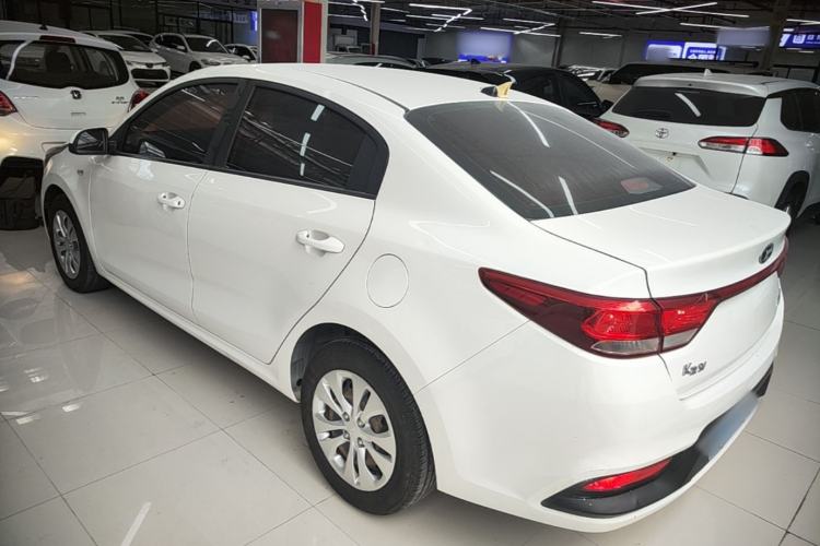 Used Kia K2 2017 Sedan 1.4L Automatic GLS Rear Left 45 Deg