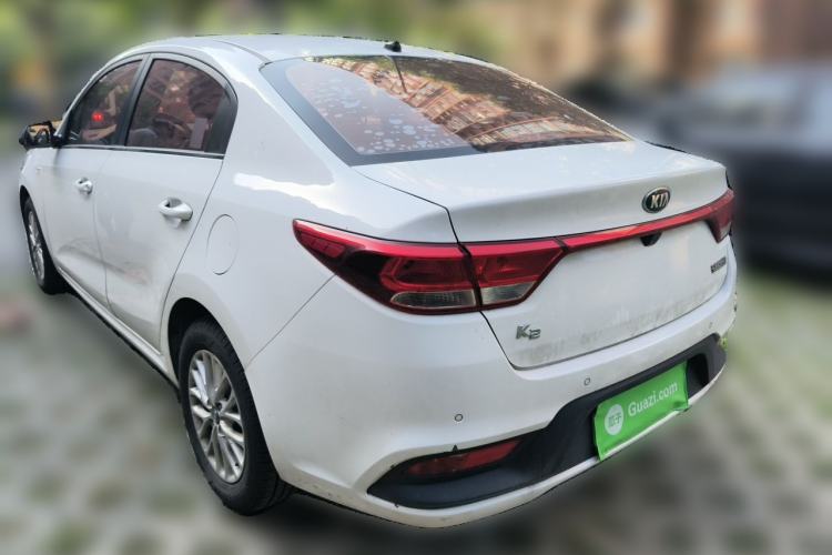 Used Kia K2 2017 Sedan 1.4L Automatic GLS Rear Left 45 Deg