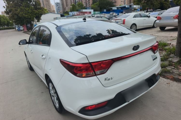 Used Kia K2 2017 Sedan 1.4L Automatic GLS Rear Left 45 Deg