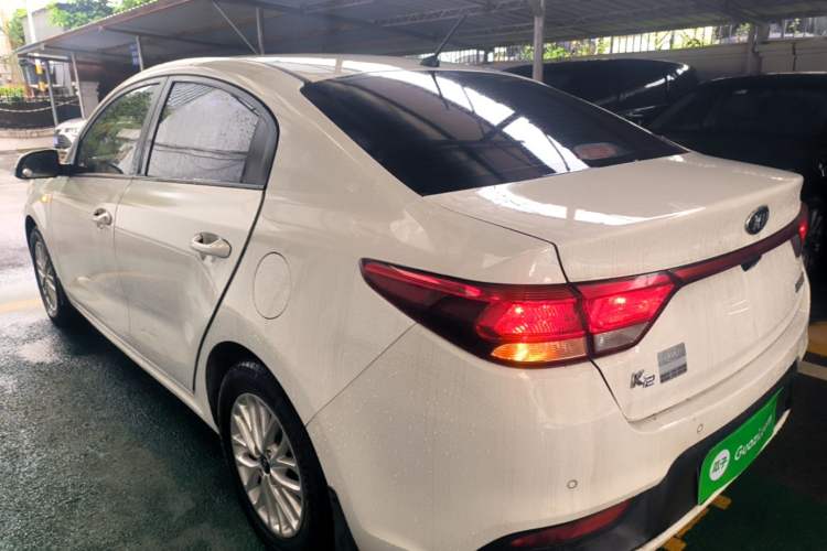 Used Kia K2 2017 Sedan 1.4L Automatic GLS Rear Left 45 Deg