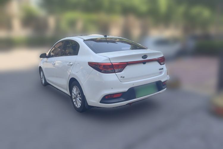 Used Kia K2 2017 Sedan 1.4L Automatic GLS Rear Left 45 Deg