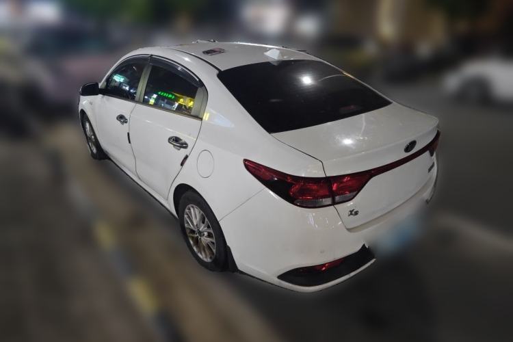 Used Kia K2 2017 Sedan 1.4L Manual Transmission GLS Rear Left 45 Deg