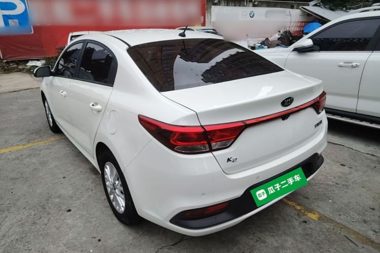Used Kia K2 2017 Sedan 1.4L Automatic GLS Rear Left 45 Deg