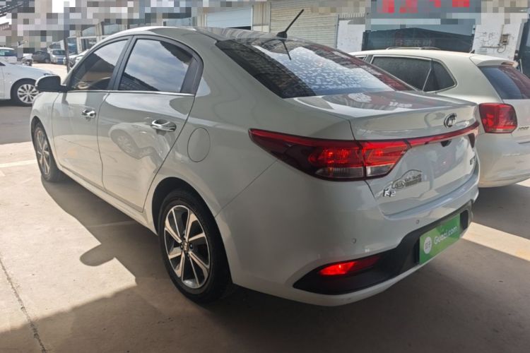 Used Kia K2 2017 Sedan 1.6L AT Premium Rear Left 45 Deg