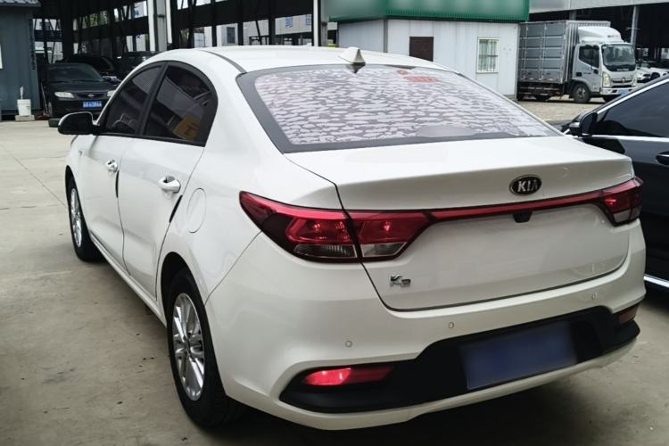 Used Kia K2 2017 Sedan 1.4L Automatic GLS Rear Left 45 Deg