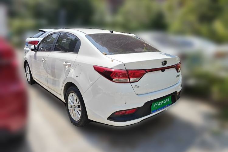 Used Kia K2 2017 Sedan 1.4L Automatic GLS Rear Left 45 Deg