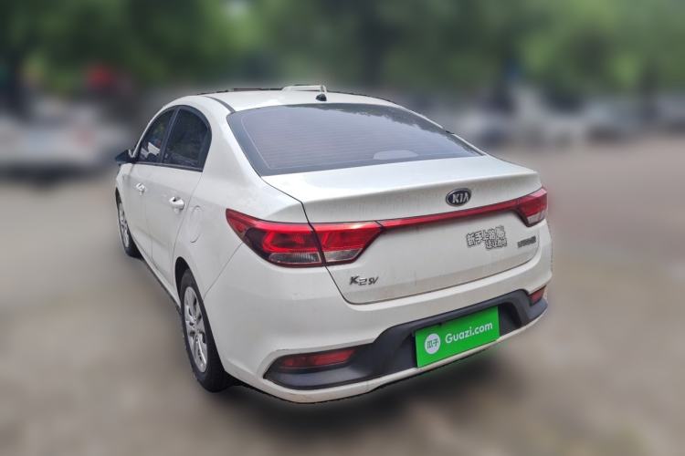 Used Kia K2 2017 Sedan 1.4L Automatic GLS Rear Left 45 Deg