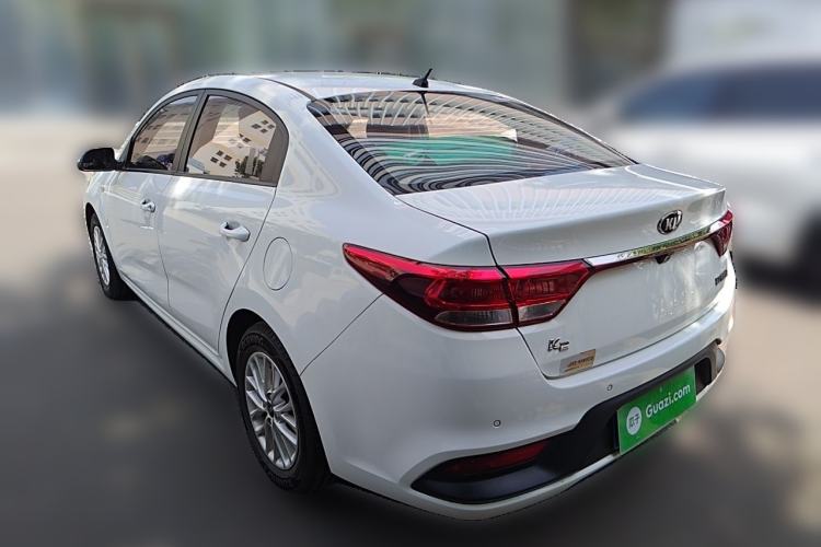 Used Kia K2 2017 Sedan 1.4L Automatic GLS Rear Left 45 Deg