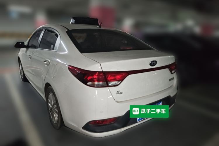 Used Kia K2 2017 Sedan 1.4L Manual Transmission GLS Rear Left 45 Deg