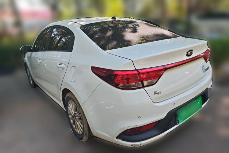 Used Kia K2 2017 Sedan 1.4L Manual Transmission GLS Rear Left 45 Deg
