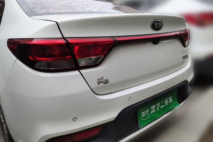 Used Kia K2 2017 Sedan 1.4L Automatic GLS Rear Left 45 Deg