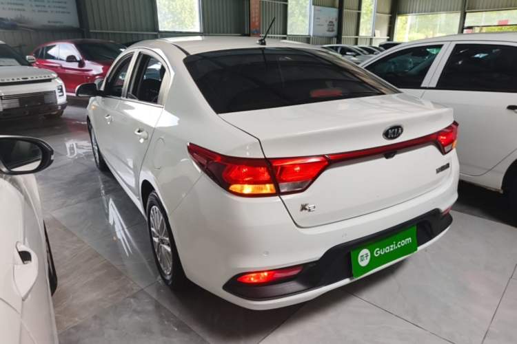 Used Kia K2 2017 Sedan 1.4L Automatic GLS Rear Left 45 Deg
