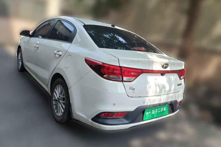 Used Kia K2 2017 Sedan 1.4L Automatic GLS Rear Left 45 Deg