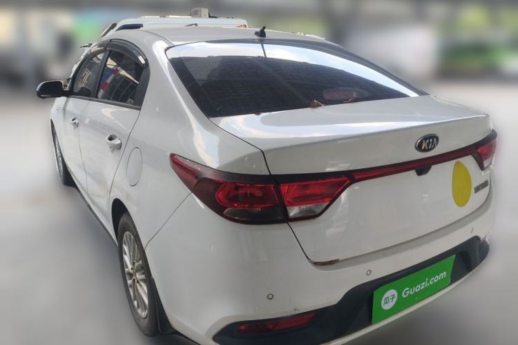 Used Kia K2 2017 Sedan 1.4L Automatic GLS Rear Left 45 Deg