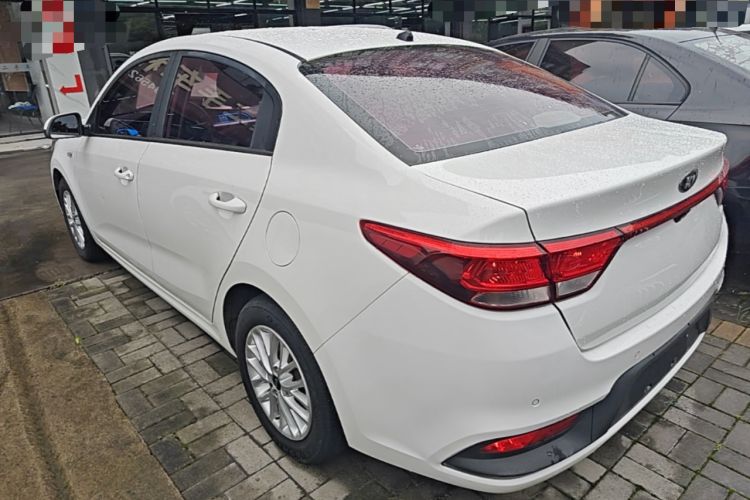 Used Kia K2 2017 Sedan 1.4L Automatic GLS Rear Left 45 Deg