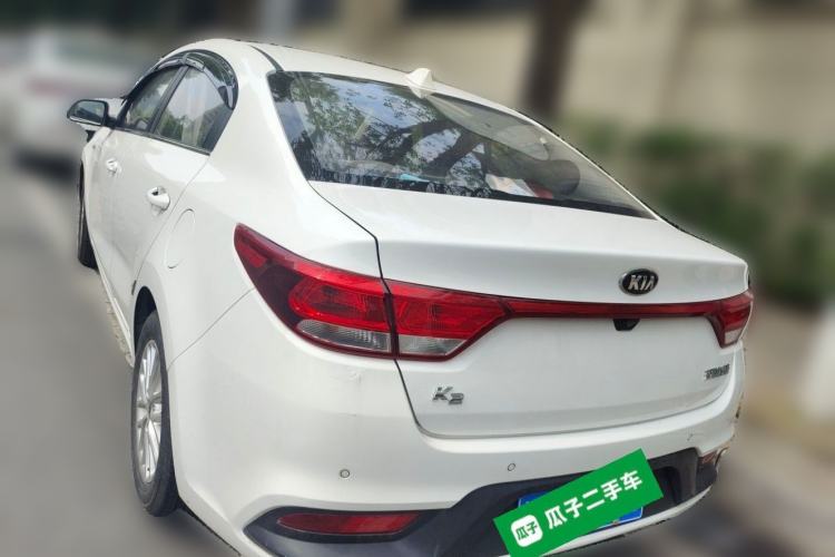 Used Kia K2 2017 Sedan 1.4L Automatic GLS Rear Left 45 Deg