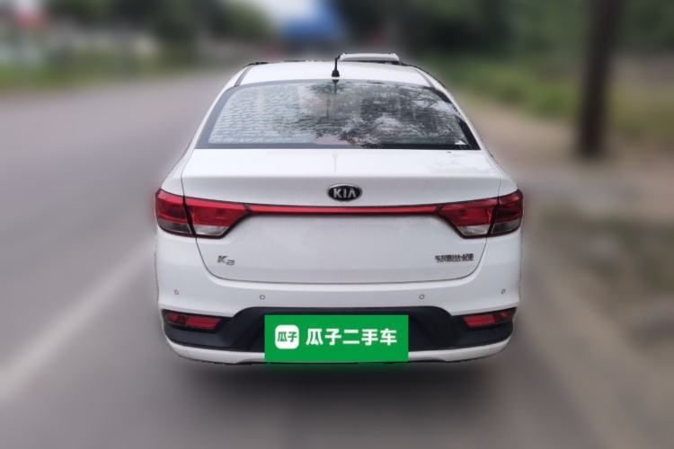 Used Kia K2 2017 Sedan 1.4L Manual Transmission GLS Rear
