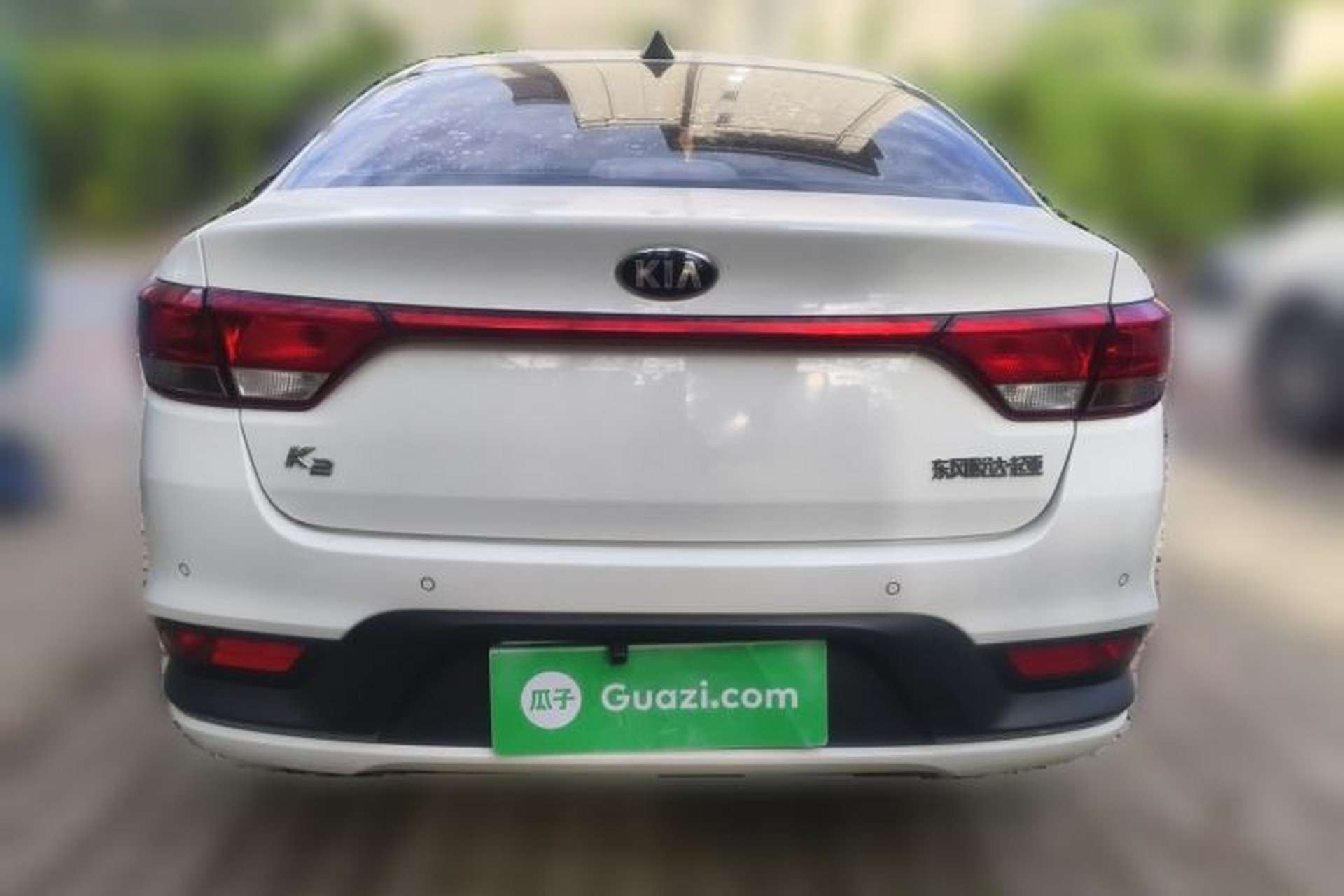 Used Kia K2 2017 Sedan 1.4L Manual Transmission 15th Anniversary Special Edition GLS Rear