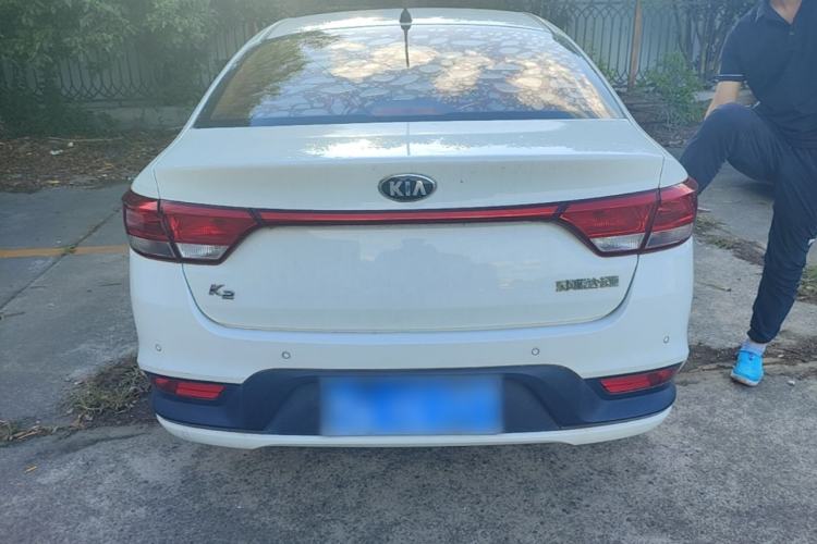 Used Kia K2 2017 Sedan 1.4L Manual Transmission GLS Rear