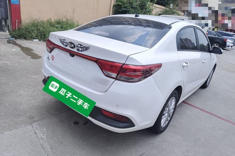 Used Kia K2 2017 Sedan 1.4L Automatic GLS Rear Right 45 Deg