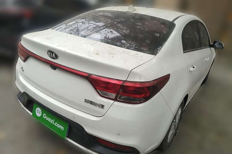 Used Kia K2 2017 Sedan 1.4L Automatic GLS Rear Right 45 Deg