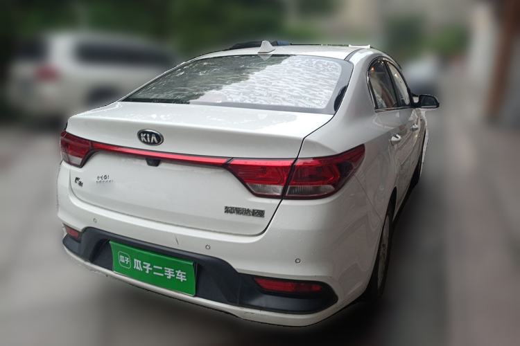 Used Kia K2 2017 Sedan 1.4L Automatic GLS Rear Right 45 Deg